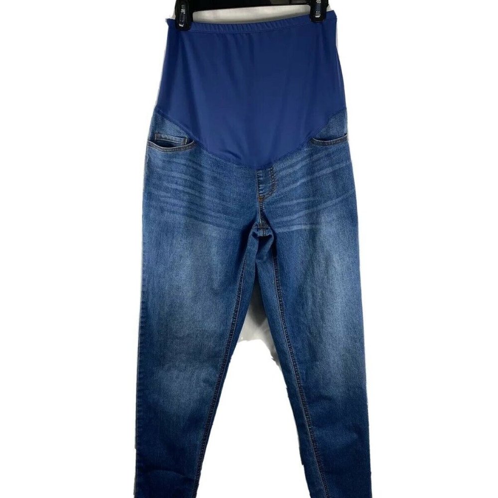 Time and True Maternity jeans Over The Belly
